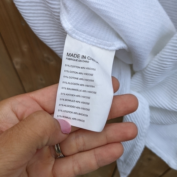 CLUB Monaco White Tyrena Tie-back Top - Picture 11 of 13